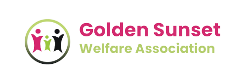 Golden sunset welfare association logo